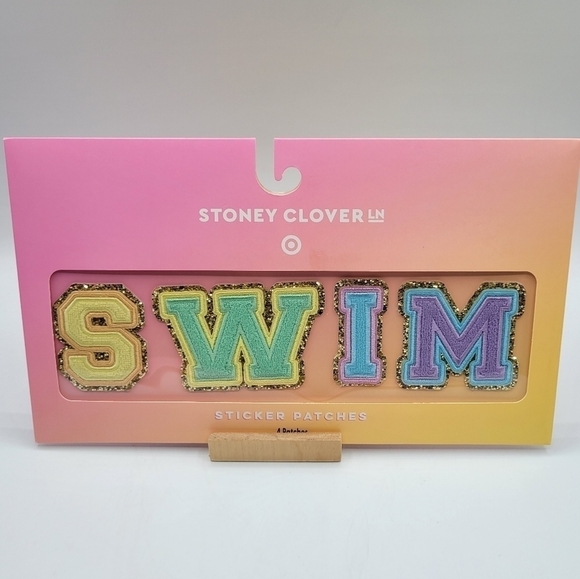 Stoney Clover SWIM Letter Patches - Picture 3 of 4